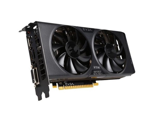 [02G-P4-3757-A1] 02G-P4-3757-A1 - EVGA GeForce GTX 750 Ti FTW 2GB 128-Bit GDDR5 PCI Express 3.0 DVI-I/ HDMI/ DisplayPort Video Graphics Card