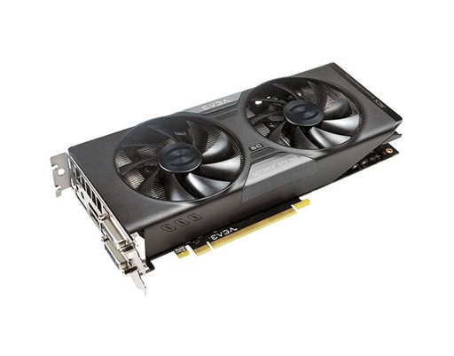 [02G-P4-3765-KR] 02G-P4-3765-KR - EVGA GeForce GTX 760 Dual SuperClocked 2GB 256-Bit GDDR5 PCI Express 3.0 x16 DVI-I DVI-D HDMI SLI Support Video Graphics Card
