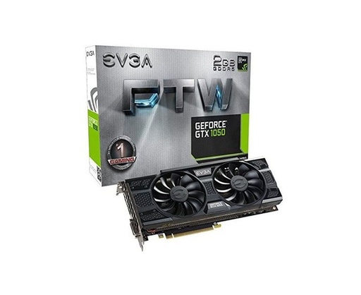 [02G-P4-6157-KR] 02G-P4-6157-KR - EVGA Geforce GTX 1050 Graphic Card 1.44 GHz Core 1.56 GHz Boost Clock 2GB GDDR5 PCI Express 3.0 x16 Dual Slot Space Required