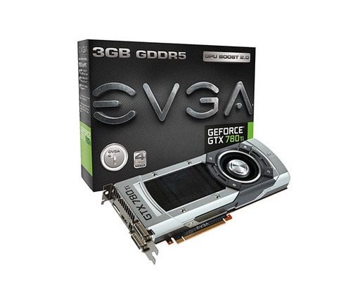[03GP42780KR] 03GP42780KR - EVGA GeForce GTX 780 03g-p4-2780-kr Video Graphics Card 3GB GDDR5 PCI Express xpress 3.0 X16 Nvidia Sli Ready