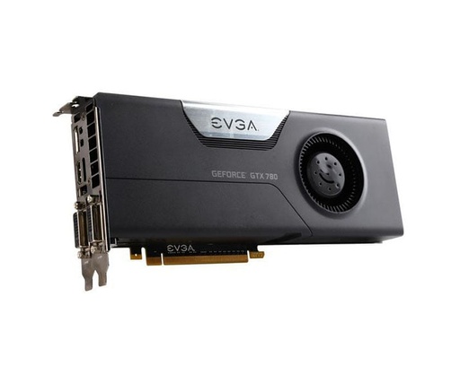 [03G-P4-2785-KR] 03G-P4-2785-KR - EVGA GeForce GTX 780 SuperClocked 3GB GDDR5 384-Bit 2-Dual Link DVI HDMI DisplayPort 1.2 PCI Express 3.0 Video Graphics Card