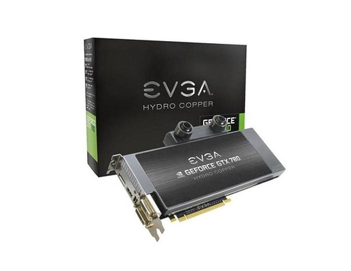 [03G-P4-2789-KR] 03G-P4-2789-KR - EVGA GeForce GTX 780 Hydro Copper 3GB GDDR5 384-Bit PCI Express 3.0 x16 Dual DVI HDMI SLI Supported Video Graphics Card