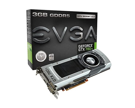 [03G-P4-2881-RX] 03G-P4-2881-RX - EVGA Nvidia GeForce GTX 780 Ti 3GB GDDR5 2DVI HDMI DisplayPort PCI Express Video Graphics Card