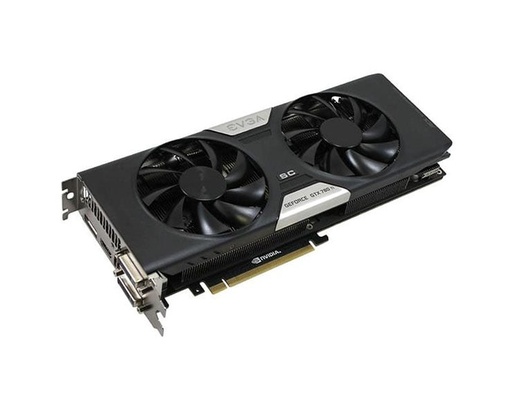 [03G-P4-2884-KR] 03G-P4-2884-KR - EVGA GeForce GTX 780 Ti SuperClocked 3GB GDDR5 384-Bit PCI Express 3.0 DVI HDMI DisplayPort SLI Supported Video Graphics Card