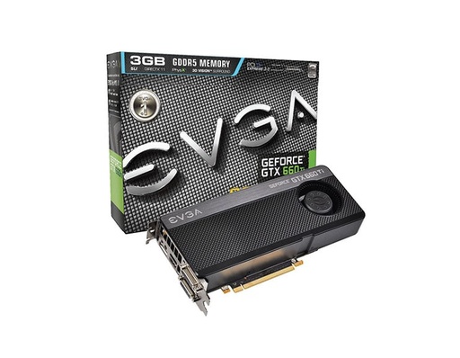 [03G-P4-3661-AR] 03G-P4-3661-AR - EVGA GeForce GTX 660 Ti 3GB GDDR5 PCI Express 3.0 x16 DVI-I DVI-D HDMI Display-Port SLI Support Video Graphics Card