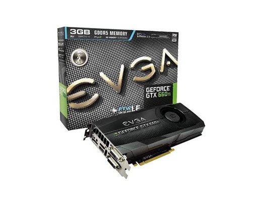 [03G-P4-3666-AR] 03G-P4-3666-AR - EVGA GeForce GTX 660 Ti FTW LE+ 3GB 192-Bit GDDR5 HDCP Ready SLI Support PCI Express 3.0 x16 Video Graphics Card
