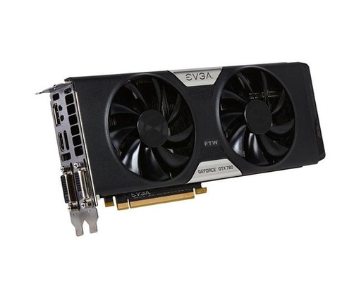 [03G-P4-3784-KR] 03G-P4-3784-KR - EVGA GeForce GTX 780 Dual FTW 3GB GDDR5 384-Bit PCI Express 3.0 x16 DVI-I DVI-D HDMI DisplayPort Video Graphics Card