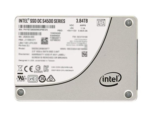 [03RRN8] 03RRN8 - Dell DC S4500 3.84TB TLC SATA 6GB/s Read Intensive Enterprise 2.5-inch Solid State Drive