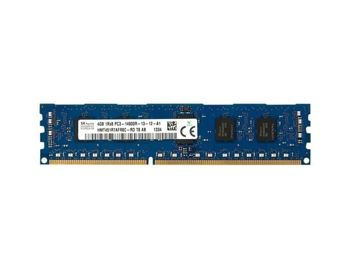 [03T7922] 03T7922 - Lenovo 4GB DDR3-1866MHz PC3-14900 ECC Registered CL13 240-Pin DIMM Single Rank Memory Module