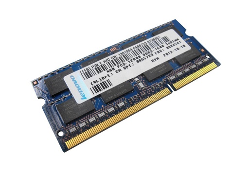 [03X6561] 03X6561 - IBM 4GB DDR3-1600MHz PC3-12800 non-ECC Unbuffered CL11 204-Pin SoDimm 1.35V Low Voltage Memory Module