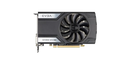 [04G-P4-1962-KR] 04G-P4-1962-KR - EVGA GeForce GTX 960 4GB 128-Bit GDDR5 PCI Express 3.0 4096 x 2160 Graphics Card