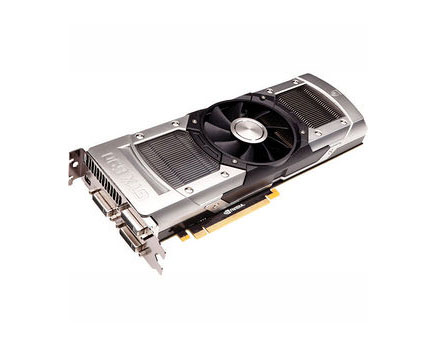 [04G-P4-2690-KR] 04G-P4-2690-KR - EVGA GeForce GTX 690 4GB GDDR5 512-Bit PCI Express 3.0 x16 3x DVI Mini DisplayPort HDCP Ready SLI Support Video Graphics Card