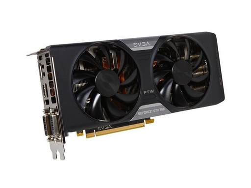 [04G-P4-2766-L1] 04G-P4-2766-L1 - EVGA GeForce GTX 760 4GB 256-Bit GDDR5 PCI Express 3.0 x16 Dual DVI HDMI DisplayPort SLI Support Video Graphics Card