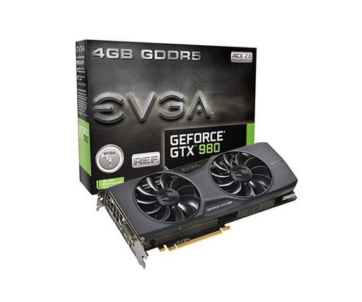 [04G-P4-2984-KR] 04G-P4-2984-KR - EVGA GeForce GTX 980 FTW ACX 2.0 - GS 4GB 256-Bit GDDR5 PCI Express 3.0 SLI Support Video Graphics Card