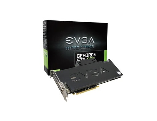 [04G-P4-2989-KR] 04G-P4-2989-KR - EVGA Nvidia GeForce GTX 980 Hydro Copper 4GB GDDR5 256-Bit PCI Express 3.0 Video Graphics Card