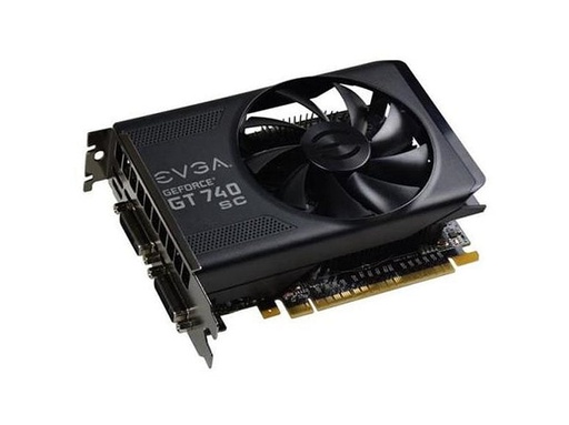 [04G-P4-3748-A1] 04G-P4-3748-A1 - EVGA GeForce GT 740 SuperClocked 4GB DDR5 128-Bit PCI Express 3.0 DVI-I/ DVI-D/ Mini-HDMI Video Graphics Card