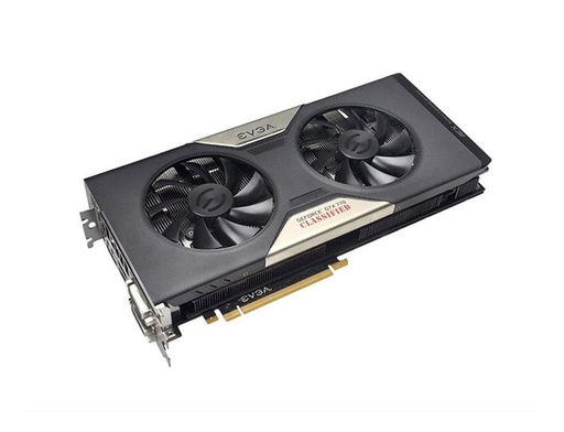 [04G-P4-3778-KR] 04G-P4-3778-KR - EVGA GeForce GTX 770 4GB Dual Classified 256-Bit GDDR5 PCI Express 3.0 x16 Dual DVI HDMI DisplayPort HDCP Ready SLI Video Graphics Card