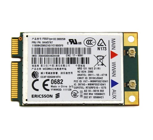 [04W3767] 04W3767 - IBM WWAN Card Wireless Card for ThinkPad T420 T520 X220