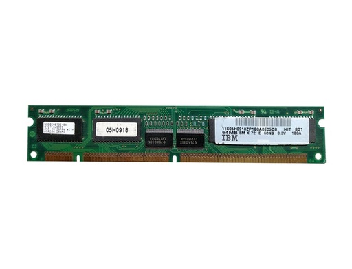 [05H0918] 05H0918 - IBM 64MB ECC 168-pin DIMM Memory Module