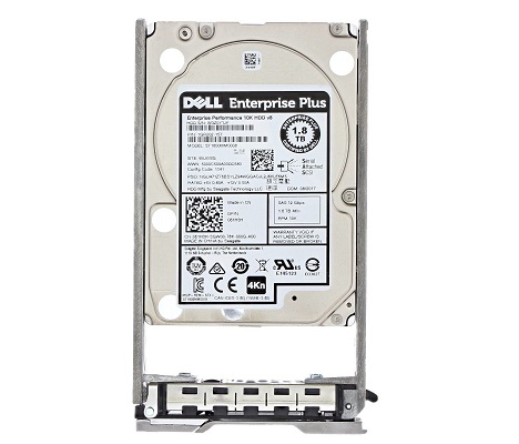 [061H3H] 061H3H - Dell Enterprise Plus 1.8TB 10000RPM SAS 12Gbps 4Kn 2.5-inch Hard Drive