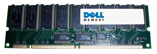 [0661P] 0661P - Dell 256MB 133MHz PC133 ECC Registered CL3 168-Pin DIMM 3.3V Memory Module