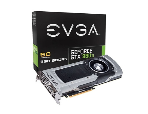 [06G-P4-4993-AR] 06G-P4-4993-AR - EVGA GeForce GTX 980 Ti SuperClocked 6GB 384-Bit GDDR5 PCI Express 3.0 DVI-I HDMI 3x DisplayPort SLI Support Video Graphics Card