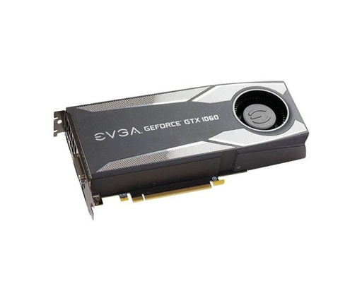 [06G-P4-5161-KR] 06G-P4-5161-KR - EVGA Geforce GTX 1060 Graphic Card 1.51 GHz Core 1.71 GHz Boost Clock 6GB GDDR5 PCI Express 3.0 x16 Dual Slot Space Required