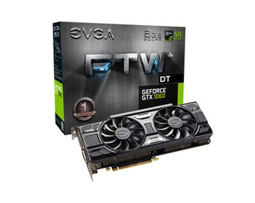 [06g-p4-6366-kr] 06G-P4-6366-KR - EVGA Nvidia GeForce GTX 1060 FTW+ DT 6GB GDDR5 192-Bit PCI Express 3.0 Video Graphics Card