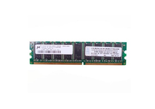 [06P4057] 06P4057 - IBM 512MB DDR-400MHz PC-3200 ECC Unbuffered CL3 184-Pin UDIMM Memory Module