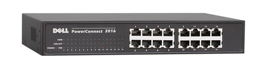 [06X158] 06X158 - Dell PowerConnect 2016 16-Port 16 x 10/100 Fast Ethernet Unmanaged Switch