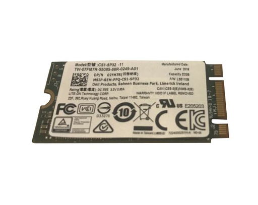 [07FM7R] 07FM7R - Dell XPS 8900 32GB SSD Cache Ready Boost BF-Caddy Card