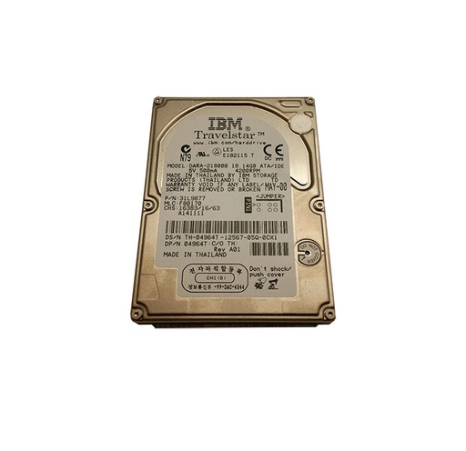 [07N3996] 07N3996 - IBM 18GB 4200RPM IDE ATA-66 512KB Cache 2.5-inch Hard Drive