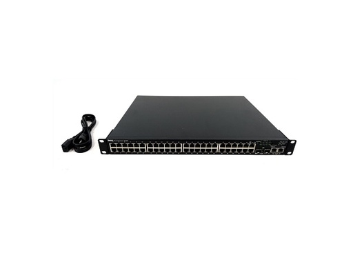 [07X2NJ] 07X2NJ - Dell PowerConnect 6248P 48-Port Layer 3 Gigabit PoE Switch with Rack Ears New Other