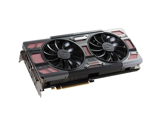 [08G-P4-6386-KR] 08G-P4-6386-KR - EVGA GeForce GTX 1080 8GB GDDR5X 256-Bit HDMI 3x DisplayPort Dual-Link DVI-D PCI Express 3.0 Video Graphics Card