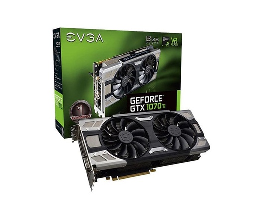 [08G-P4-6678-KR] 08G-P4-6678-KR - EVGA GeForce GTX 1070 TI 8GB GDDR5 256-Bit HDMI 3x DisplayPort Dual-Link DVI-D PCI Express 3.0 Video Graphics Card