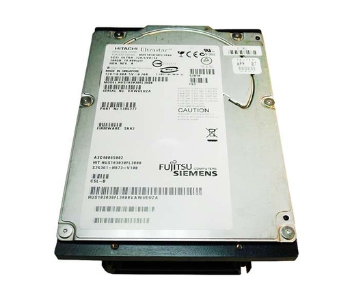 [08K2474] 08K2474 - Hitachi Ultrastar 10K300 300GB 10000RPM Ultra-320 SCSI 8MB Cache 3.5-inch Hard Drive