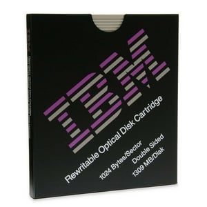 [09G7344] 09G7344 - IBM 5.25 Magneto Optical Media - Rewritable - 1.3GB - 5.25 - 2x