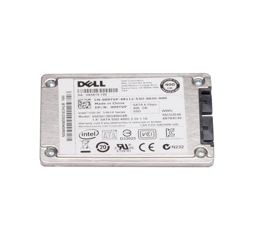 [09TVP] 09TVP - Dell 400GB uSATA 6GBs MLC Mix Use 1.8-inch Enterprise Solid State Drive