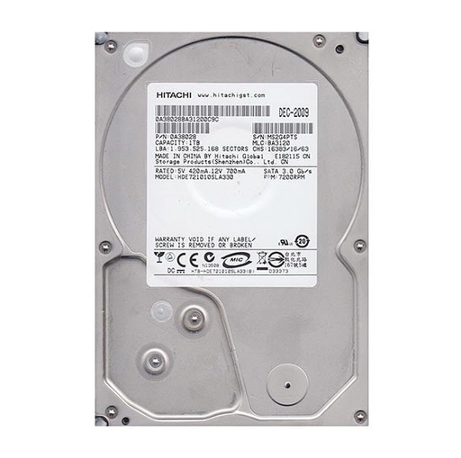 [0A38028] 0A38028 - Hitachi DESKSTAR E7K1000 1TB 7200RPM 32MB Cache SATA 3GB/s 7-Pin 3.5-inch Hard Drive