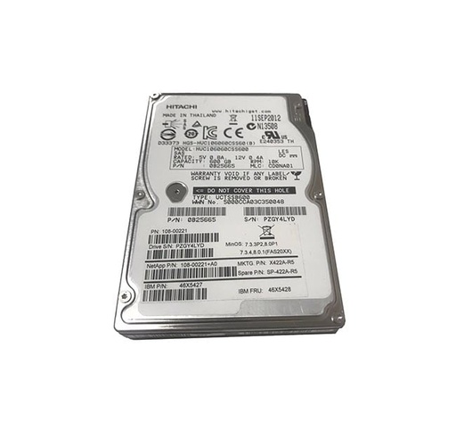 [0B25665] 0B25665 - NetApp HGST 600GB 10000RPM SAS 6Gbs 64MB Cache 2.5-inch Hard Drive with Tray Clean pulls
