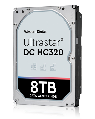 [0B36406] 0B36406 - Western Digital Ultrastar DC HC320 8TB 7200RPM SAS 12Gb/s 256MB Cache (TCG / 512e) 3.5-inch Hard Drive