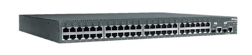[0C0978] 0C0978 - Dell PowerConnect 3348 48-Ports 10/100 + 2 x SFP + 2 x 10/100/1000 Fast Ethernet Managed Switch (Refurbished)