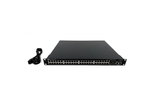 [0C5537] 0C5537 - Dell PowerConnect 3448P 48-Port 10100 PoE Managed Network Switch with Rack Ears New Other