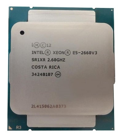 [0CCKRV] 0CCKRV - Dell 2.60GHz 9.6GTs QPI 25 MB SmartCache Socket FCLGA2011-3 Intel Xeon E5-2660 v3 10-Core Processor