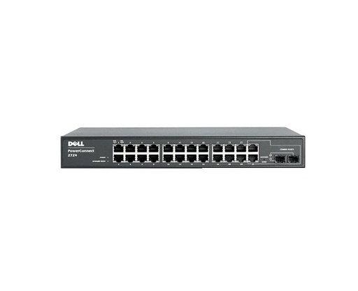 [0F0337] 0F0337 - Dell PowerConnect 2724 24-Ports 24 x 10/100/1000 + 2 x shared SFP Gigabit Ethernet Switch