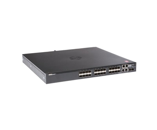 [0F0J6T] 0F0J6T - Dell PowerConnect N3024F 24-Ports Layer3 Managed Gigabit Ethernet 2 X SFP+ Networking Switch Refurbished Grade-A