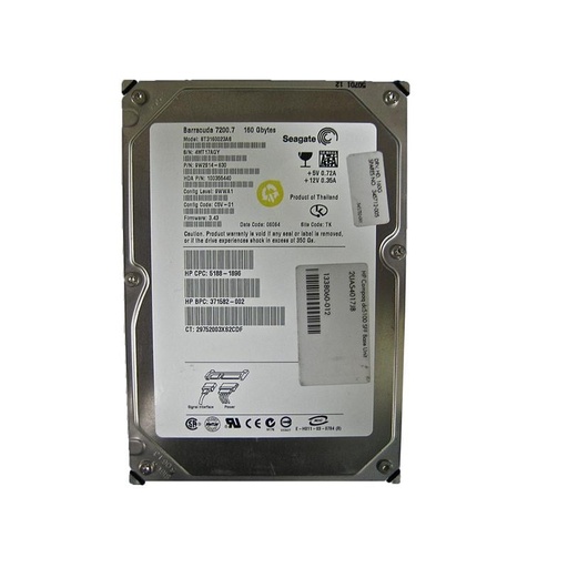 [0F10978] 0F10978 - Hitachi Deskstar 7K1000.C 160GB 7200RPM SATA 3GB/s 8MB Cache 3.5-inch Hard Drive