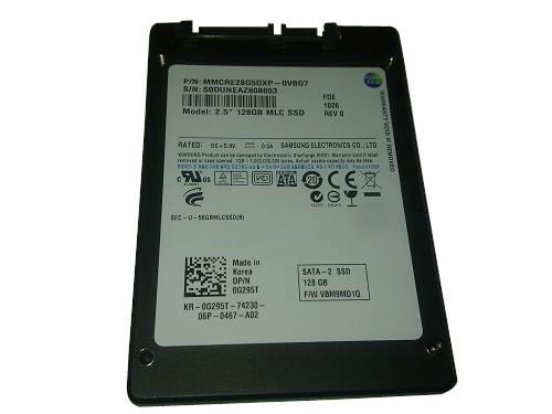 [0G295T] 0G295T - Dell 128GB SATA 3Gb/s 2.5-inch MLC Solid State Drive