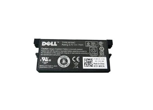 [0GC9R0] 0GC9R0 - Dell Battery 3.7V 7Wh for Perc 5/E 6/E H700 H800 RAID Controllers