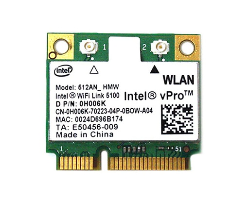 [0H006K] 0H006K - Dell Wireless Wi-Fi Card Board for Latitude E6400